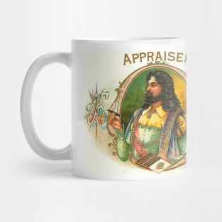 Appraiser - Vintage Cigar Box Illustration Mug